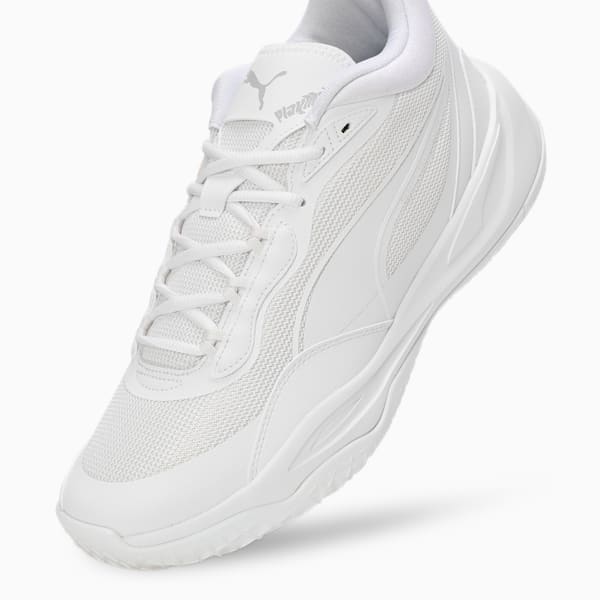 Playmaker Core Sneakers, Puma White-Puma White-Gray Violet, extralarge-IND