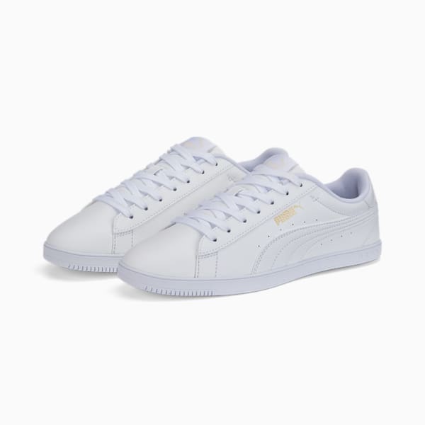 Vikky Lo Pro Women's Sneakers, Puma White-Puma White-Puma Team Gold, extralarge-IND