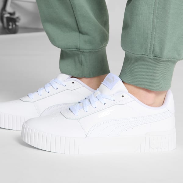 Carina 2.0 Women's Sneakers, Puma White-Puma White-Puma Silver, extralarge