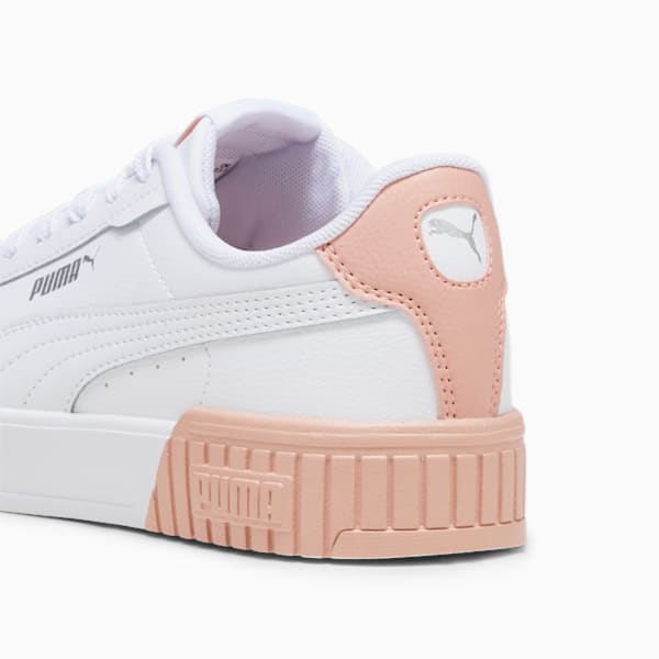 Carina 2.0 Women's Sneakers, PUMA White-Poppy Pink-PUMA Silver, extralarge-IDN