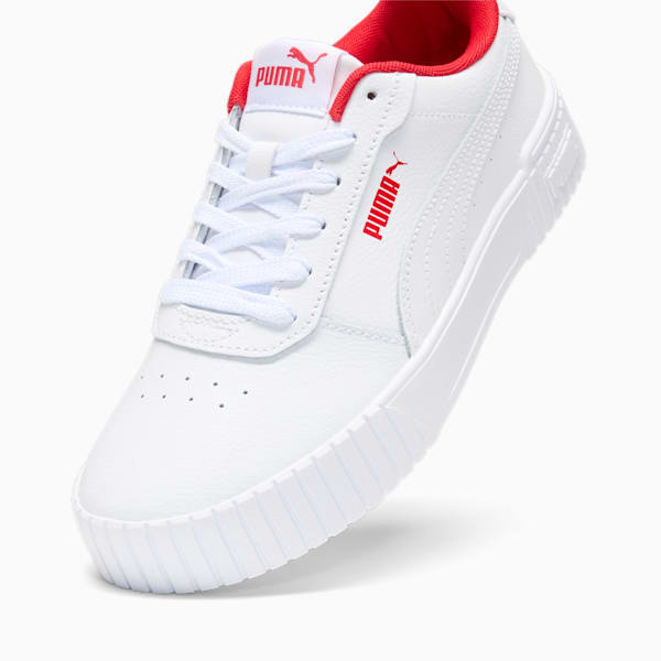 Carina 2.0 Women's Sneakers, PUMA White-PUMA White-For All Time Red, extralarge