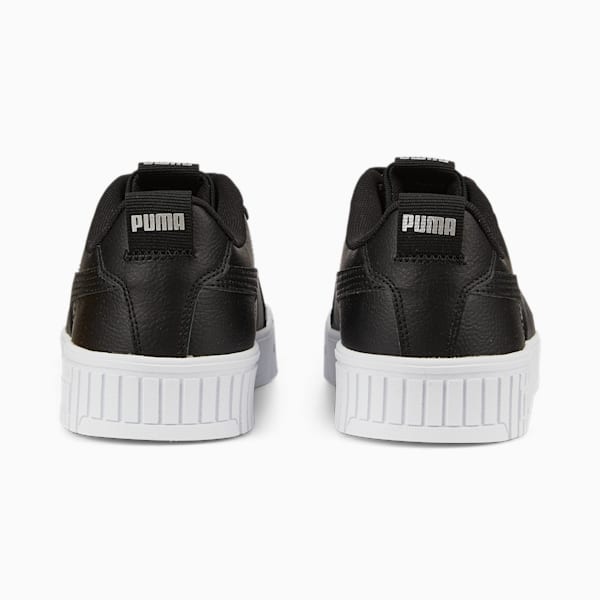 Carina 2.0 Tape Women's Sneakers, Puma Black-Puma Black-Puma Silver, extralarge-IND