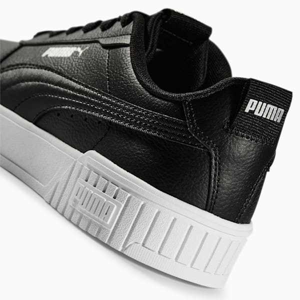 Carina 2.0 Tape Women's Sneakers, Puma Black-Puma Black-Puma Silver, extralarge-IND