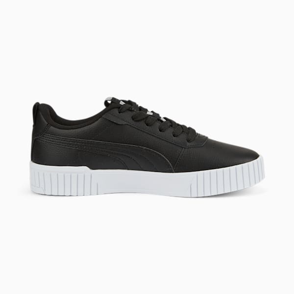 Carina 2.0 Tape Women's Sneakers, Puma Black-Puma Black-Puma Silver, extralarge-IND