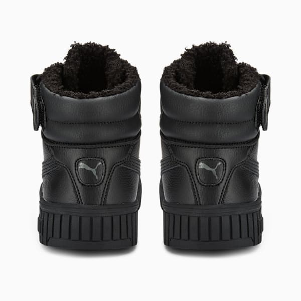 Carina 2.0 Winter Women's Mid Top Sneakers, Puma Black-Puma Black-Dark Shadow, extralarge