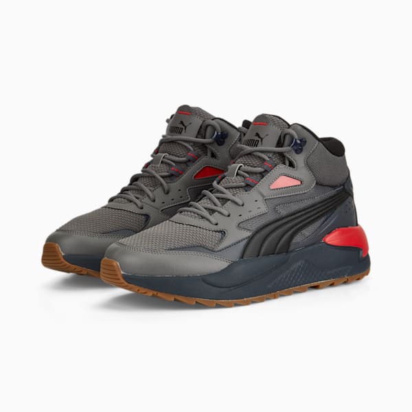 X-Ray Speed Mid WTR Sneakers, CASTLEROCK-Puma Black-Ebony-High Risk Red, extralarge-IND