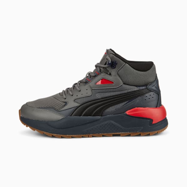 X-Ray Speed Mid WTR Sneakers, CASTLEROCK-Puma Black-Ebony-High Risk Red, extralarge-IND