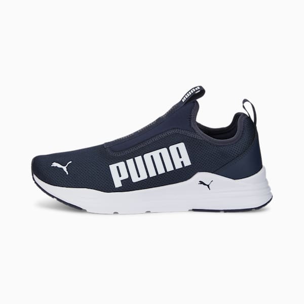 Wired Rapid Unisex Sneakers, Parisian Night-Puma White, extralarge-IND