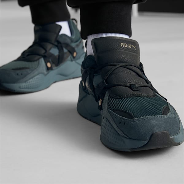 RS-X DIY Sneakers, Dark Slate-Puma Black-Metallic Bronze