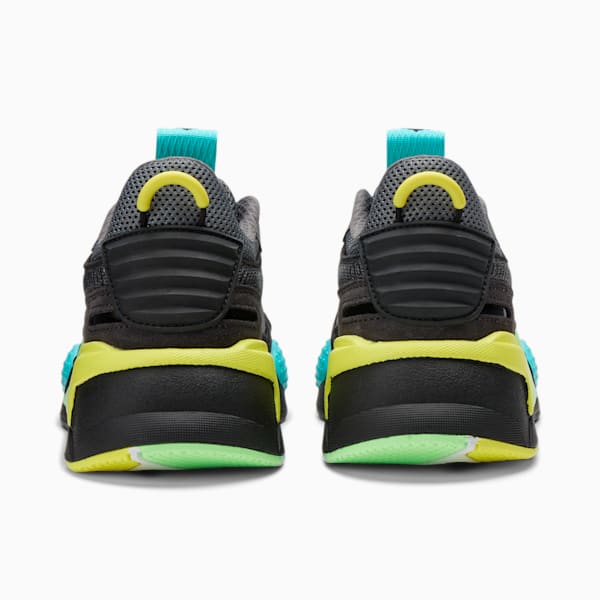 RS-X Highlighter Sneakers Big Kids, CASTLEROCK-Phantom Black-Fluo Yellow, extralarge