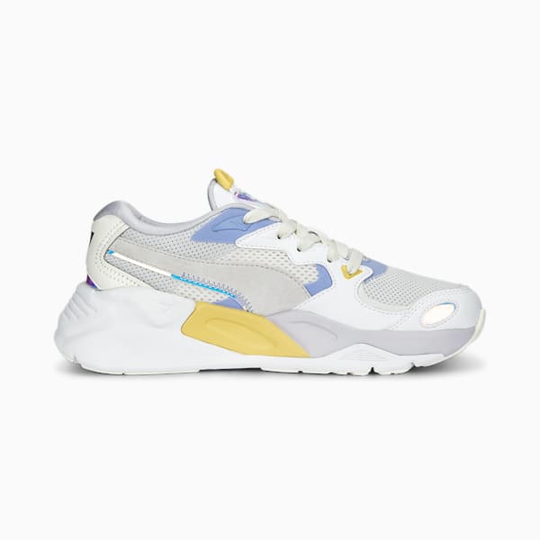 Tenis deportivos TRC MIRA Dimensions para mujer, PUMA White-Warm White, extralarge