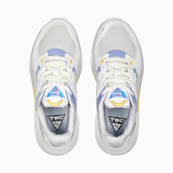 Tenis deportivos TRC MIRA Dimensions para mujer, PUMA White-Warm White, extralarge