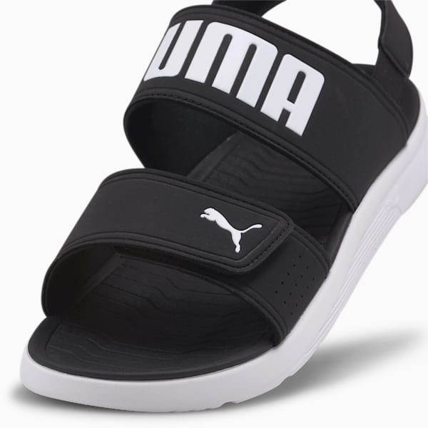 Backstrap Sandal, Puma Black-Puma White, extralarge-IND