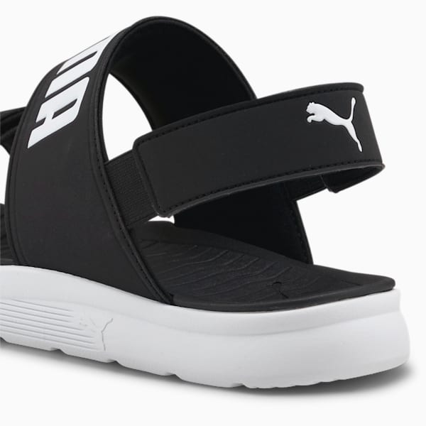 Backstrap Sandal, Puma Black-Puma White, extralarge-IND