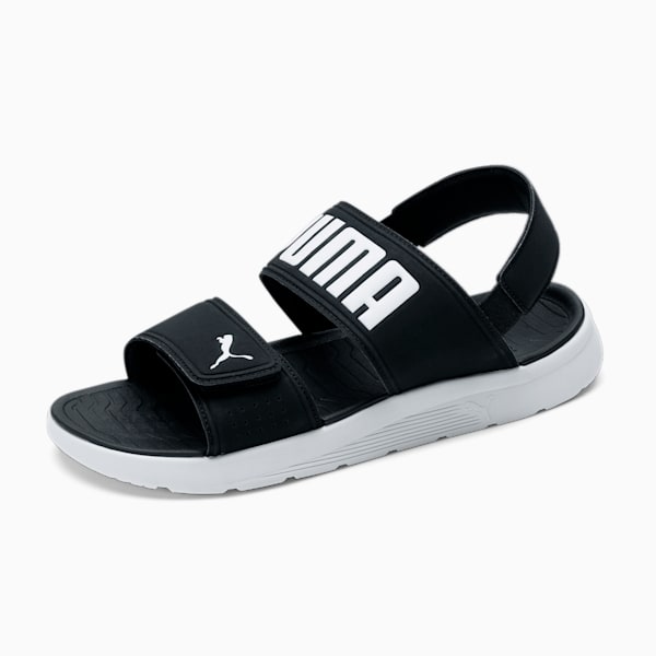 Backstrap Sandal, Puma Black-Puma White, extralarge-IND