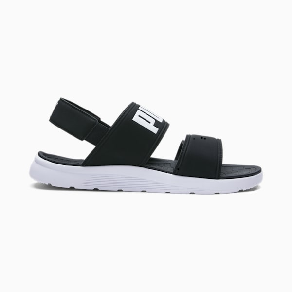 Backstrap Sandal, Puma Black-Puma White, extralarge-IND
