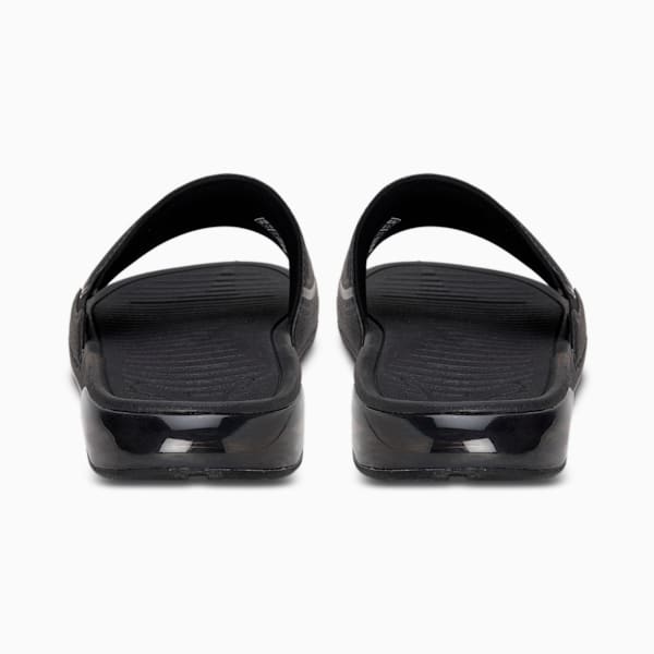 Viz Cat Unisex Slides, Puma Black, extralarge-IND