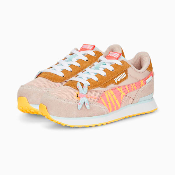 Future Rider Small World Kid's Sneakers, Rose Quartz-Sunset Glow, extralarge-IND