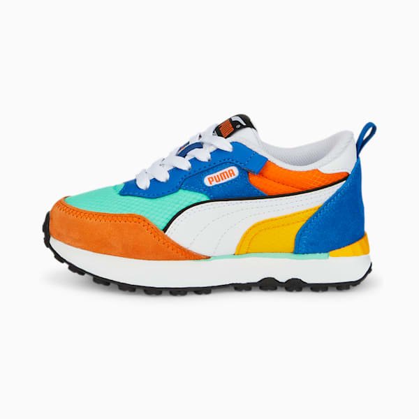 Rider FV Future Vintage Sneakers Kids, Biscay Green-Vibrant Orange, extralarge-GBR