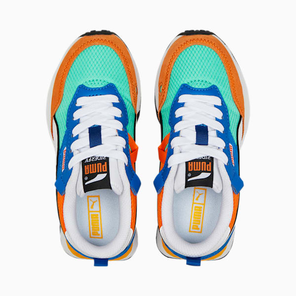Rider FV Future Vintage Sneakers Kids, Biscay Green-Vibrant Orange, extralarge-GBR