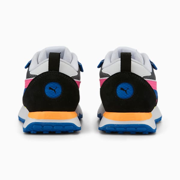 Rider Future Vintage Little Kids' Shoes, Lime Squeeze-Puma Black-Puma Royal, extralarge