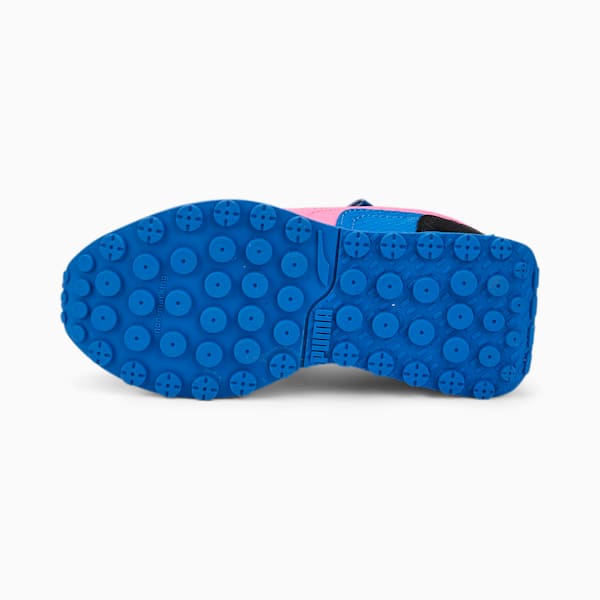 Rider Future Vintage Little Kids' Shoes, Lime Squeeze-Puma Black-Puma Royal, extralarge