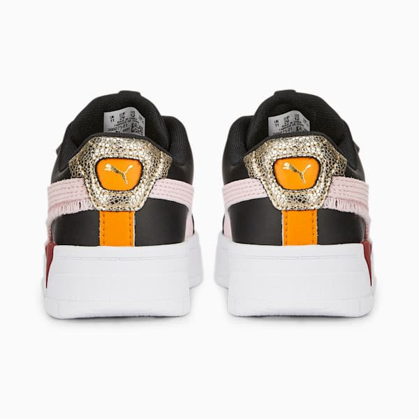 Cali Dream Boho Gleam Little Kids' Sneakers, Puma Black-Almond Blossom-Intense Red