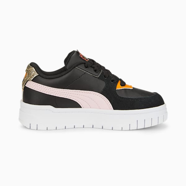 Cali Dream Boho Gleam Little Kids' Sneakers, Puma Black-Almond Blossom-Intense Red