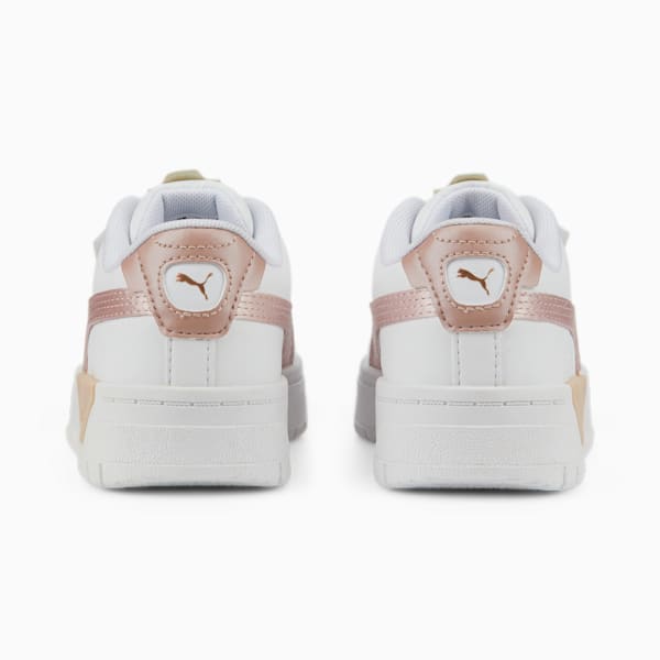 Zapatos Cali Dream Shiny Pack para niños pequeños, Puma White-Rose Gold