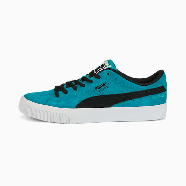  PUMA Hombres Suede Skate Nitro Skate Zapatillas Zapatos Casual  - Marrón, Marrón : Ropa, Zapatos y Joyería