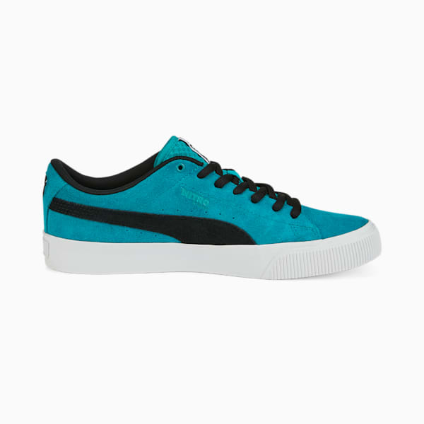 Suede Skate NITRO™ Sneakers, Deep Aqua-Puma Black-Puma White, extralarge