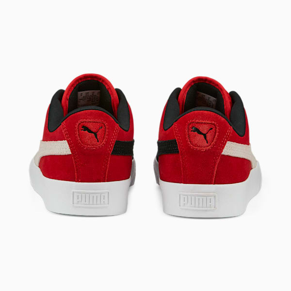 ユニセックス スケートボード スウェード ニトロ スニーカー, High Risk Red-Puma White-Puma Black