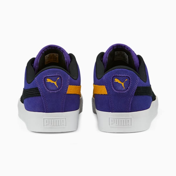 ユニセックス スケートボード スウェード ニトロ スニーカー, Prism Violet-Puma Black-Spectra Yellow