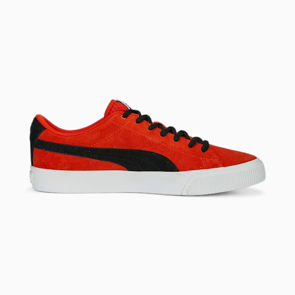 ユニセックス スケートボード スウェード ニトロ スニーカー, Warm Earth-PUMA Black-PUMA White
