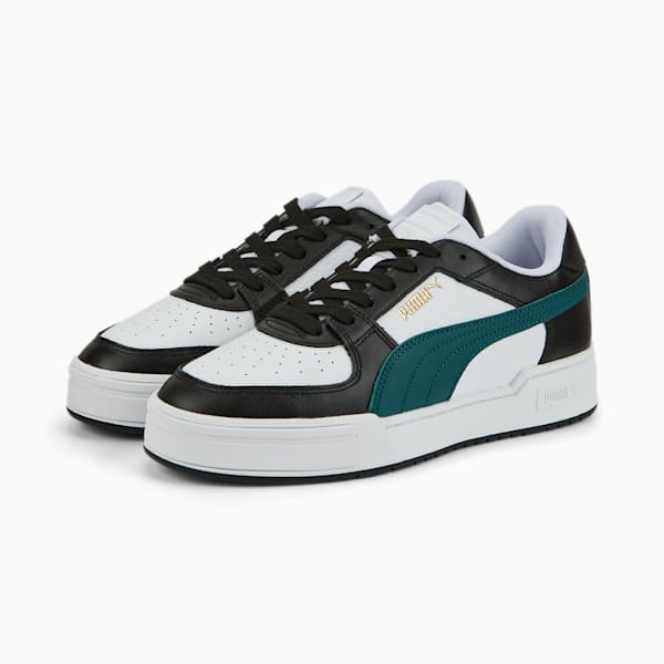 CA Pro Sneakers, Puma White-Varsity Green