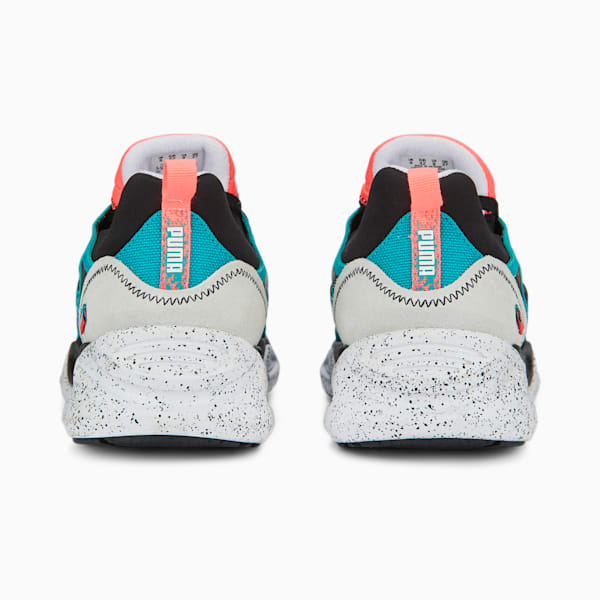 TRC Blaze Fandom Sneakers, Sunset Glow-Deep Aqua, extralarge-IND