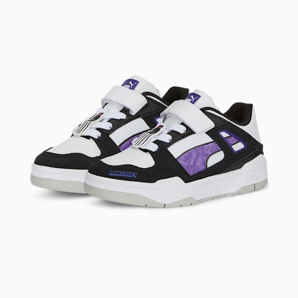Tenis Infantiles PUMA x MINECRAFT Slipstream, Puma Black-Puma White, extralarge