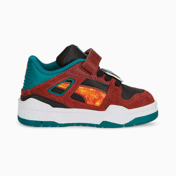 PUMA x MINECRAFT Slipstream Toddlers' Shoes, Russet Brown-Teal Green