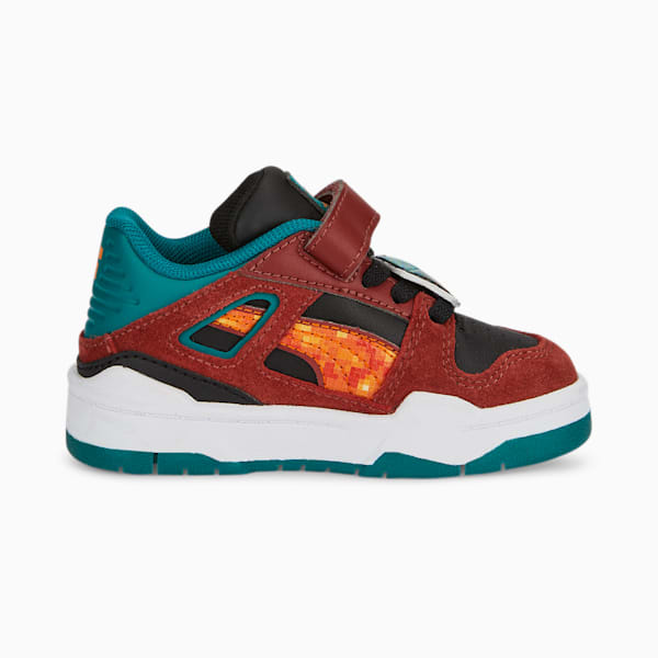 PUMA x MINECRAFT Slipstream Toddlers' Shoes, Russet Brown-Teal Green, extralarge