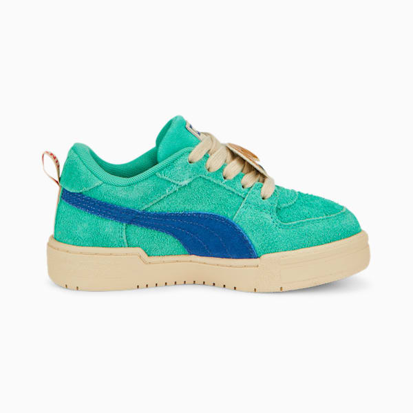 PUMA x TINY COTTONS CA Pro Little Kids' Shoes, Simply Green-Limoges, extralarge