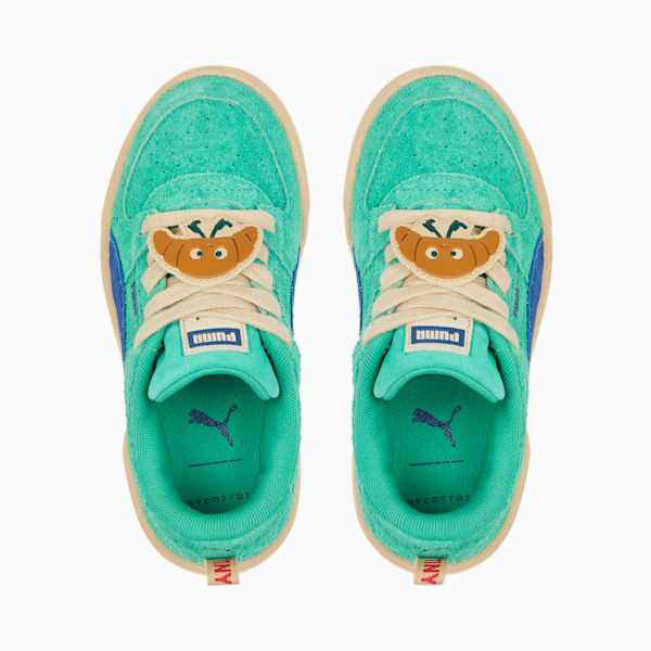 PUMA x TINY COTTONS CA Pro Little Kids' Shoes, Simply Green-Limoges, extralarge