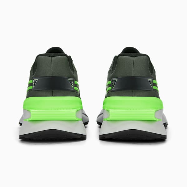 PWRFrame OP-1 Cage Unisex Sneakers, Dark Shadow-Elektro Green, extralarge-IND