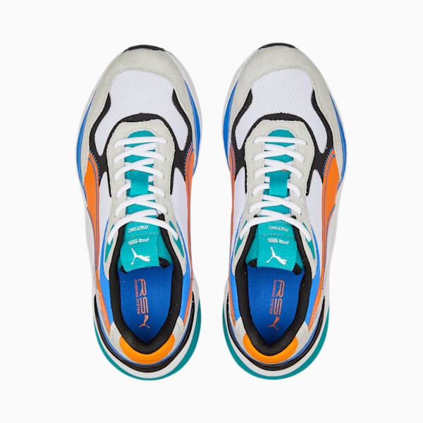 RS-Metric Sneakers, Puma White-Vibrant Orange, extralarge-IND