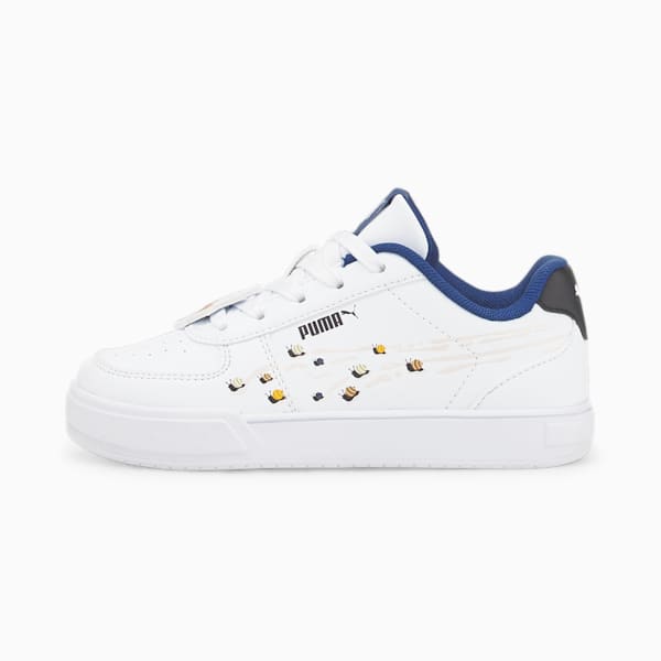 Caven Small World Kid's Sneakers, Puma White-Pristine-Blazing Blue-Puma Black, extralarge-IND