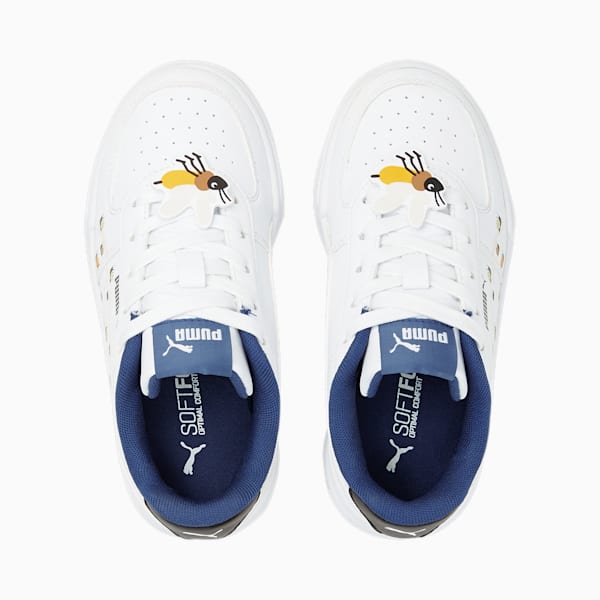 Caven Small World Kid's Sneakers, Puma White-Pristine-Blazing Blue-Puma Black, extralarge-IND