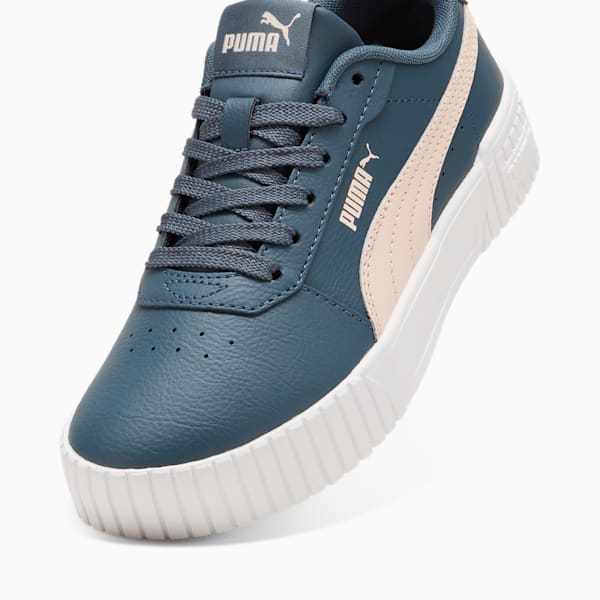 Tenis Carina 2.0 para jóvenes, Gray Skies-Island Pink, extralarge