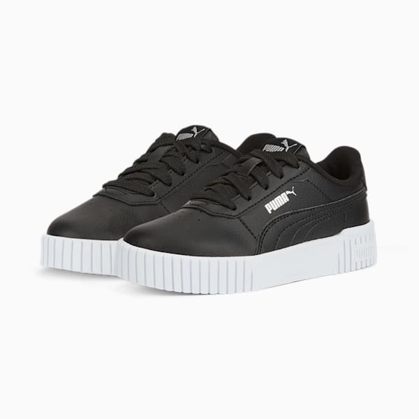Carina 2.0 Sneakers Kids, Puma Black-Puma Black-Puma Silver, extralarge