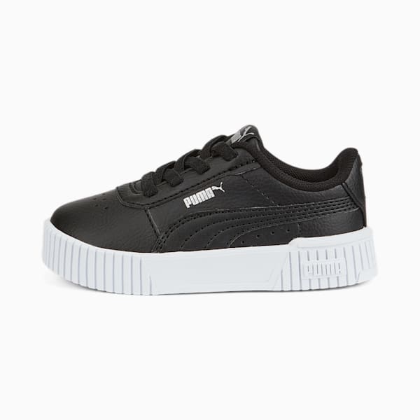 Zapatos deportivos Carina 2.0 AC para bebés, Puma Black-Puma Black-Puma Silver, extralarge