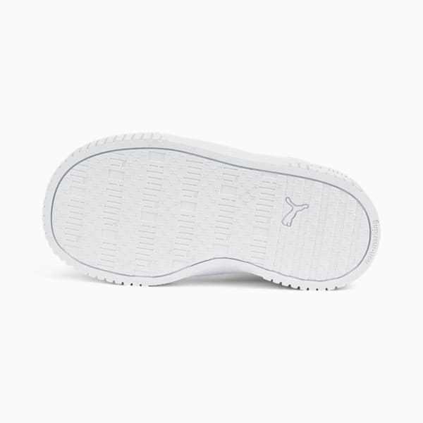 Baskets Carina 2.0 AC Nouveau-né, Puma White-Puma White-Puma Silver, extralarge