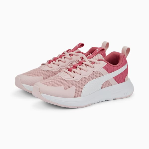 Evolve Run Mesh Youth Sneakers, Almond Blossom-Puma White, extralarge-IND